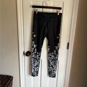 Butterfly Black Leggings
